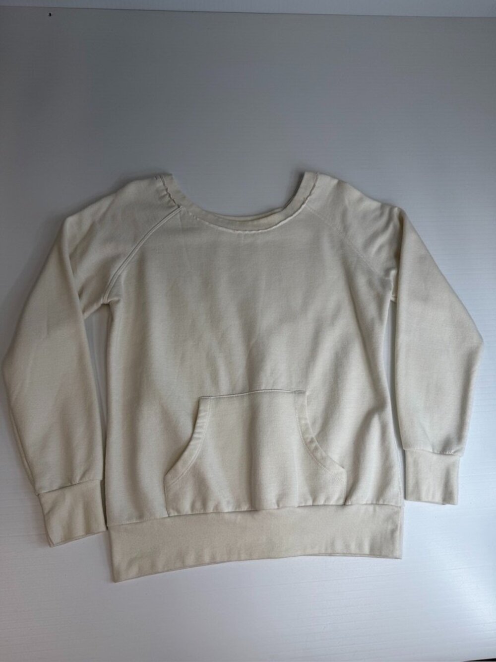 Jones & Mitchell Sweatshirt Women Medium Pocket Kangaroo Train Work Party Gym Ex
